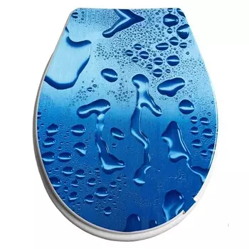 сиденье для унитаза Капли пластик