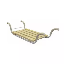 сиденье для ванной Ванесса 69х16х29см белый