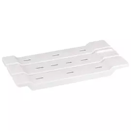 сидение для ванной 68х31х4см пластик белый