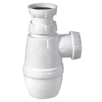 сифон для мойки WIRQUIN МИНОР 1.1/2"х40 мм без выпуска