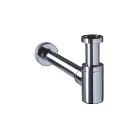 сифон для раковины WIRQUIN Lineis 1 1/4"х32мм без выпуска хром