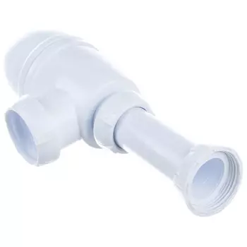 сифон для раковины WIRQUIN Минор 1 1/4"х40мм без выпуска белый