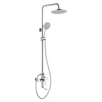 система душевая AGGER Brilliant со смесителем хром