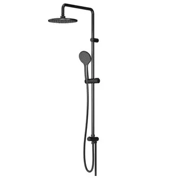 система душевая AM.PM Gem с верхним душем чёрная