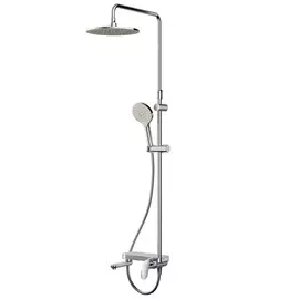 система душевая AM.PM Like с полкой хром