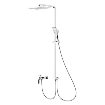 система душевая ARGOtech PERS без смесителя тропический душ хром/черный