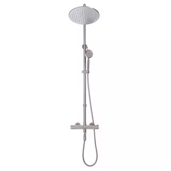 система душевая ARGOTECH Termo термостат c изливом нержавейка хром