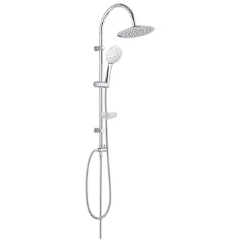 система душевая ARGOtech VICTORIA без смесителя с тропическим душем хром