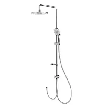 система душевая MILARDO Ideal Spa верхняя лейка 250мм без смесителя глянцевый хром