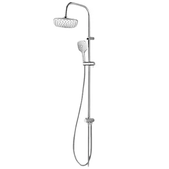 система душевая REDBLU by DAMIXA Eclipse с верхним душем сталь хром