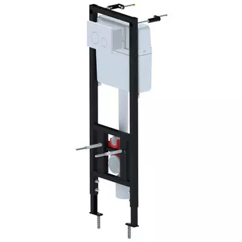 инсталляция АНИПЛАСТ 40 для подвесного унитаза с белой клавишей