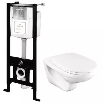 комплект инсталляции CULTO Dino 40 3в1 унитаз клавиша хром