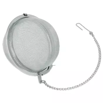 ситечко для чая METALTEX 7,5см на цепочке нерж.сталь