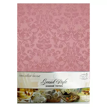 скатерть 180х150 цвет брусничный, арт.01шс55-1к-120503