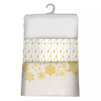 скатерть CLEANELLY Снежный бал 200х150см пестроткань, арт.ПЦ2256-6520