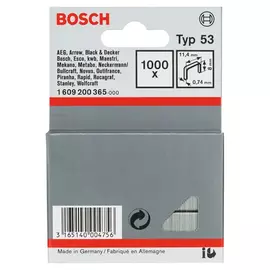 скобы для степлера BOSCH тип 53 8мм 1000шт