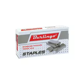 скобы для степлера N24/6 1000шт оцинкованные