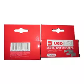 скобы для степлера UGO LOKS 053 6мм 1000шт