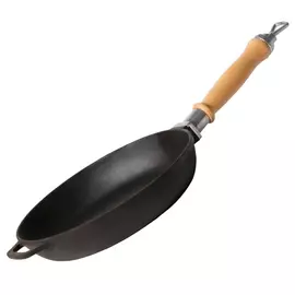 сковорода БИОЛ 20 см б/покр чугун индукц. съемн. ручка