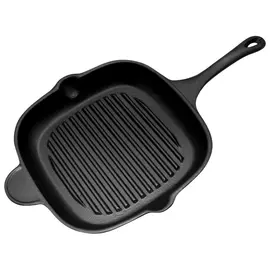 сковорода-гриль MALLONY Padella 28х28 см б/покр. чугун индукц.