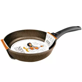 сковорода NEVA Granite Brown 22см антипригарная, литой алюминий
