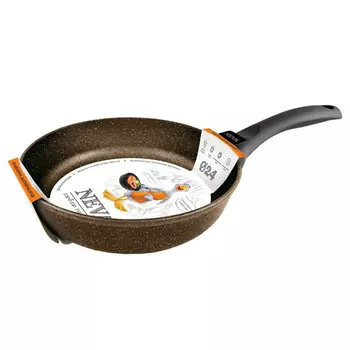 сковорода NEVA Granite Brown 24см антипригарная, литой алюминий