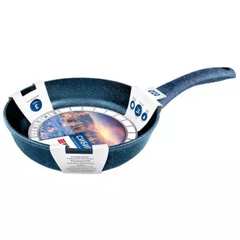 сковорода НМП Природные минералы Сибирь 20см антипригарная, литой алюминий