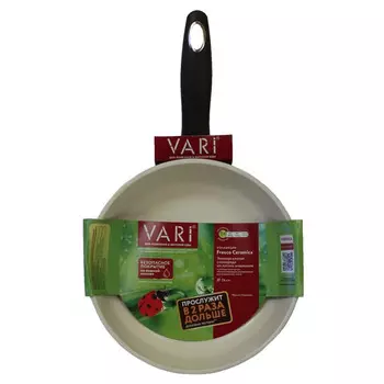 сковорода VARI Fresco ceramica 24см керам.покр. литой алюминий