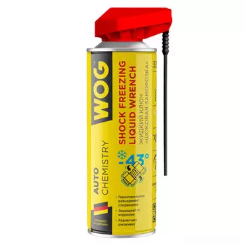 смазка термоключ жидкий WOG 335мл с шоковой заморозкой с распылителем 2в1