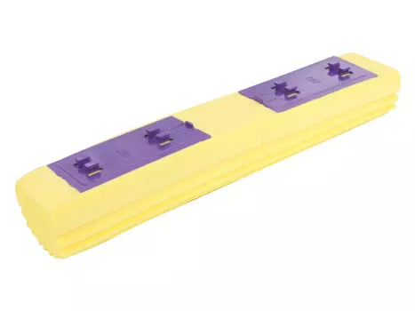 сменный элемент-губка для поломоя РЫЖИЙ КОТ Бабочка 27х6см поролон