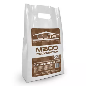 смесь цементно-песчаная GUTE М-300 5кг