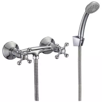 смеситель для душа Milardo Duplex двухвентильный хром