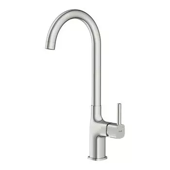 смеситель для кухни CERSANIT Elio высокий латунь хром