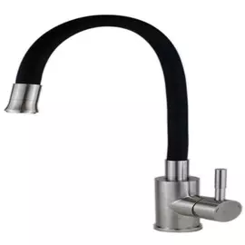 смеситель для кухни ESKO Snake гибкий излив черный