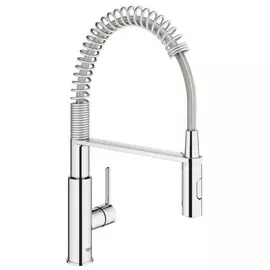 смеситель для кухни GROHE Get поворотный излив хром
