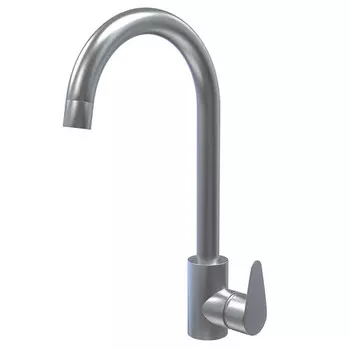 смеситель для кухни KONNER Kitchen высокий излив