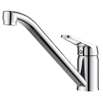 смеситель для кухни ONELIFE однорычажный полимерный хром