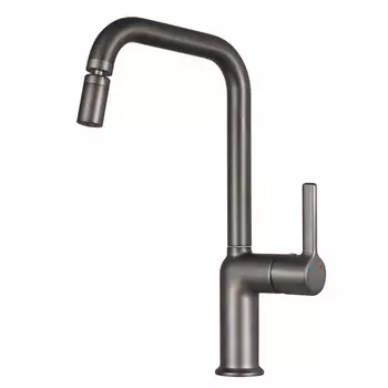 смеситель для кухни OSGARD Havet изменяемый угол латунь графит