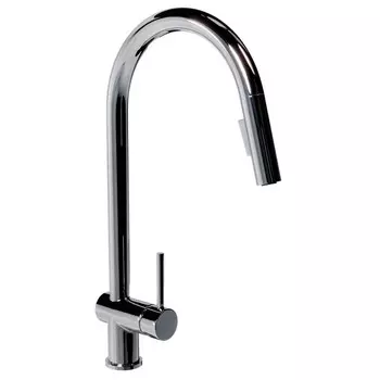 смеситель для кухни RAVAK KF 020.00 выдвижной латунь хром