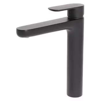 смеситель для раковины Agger Gorgeous высокий однорычажный черный