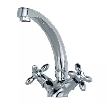 смеситель для раковины Agger Retro двухвентильный хром