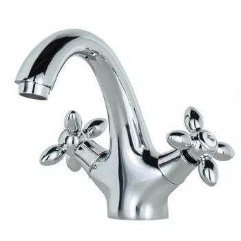 смеситель для раковины Agger Retro двухвентильный хром