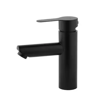 смеситель для раковины AQUEDUC нержавейка черный