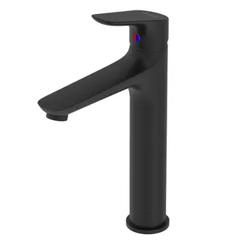 смеситель для раковины DAMIXA Origin Bit высокий чёрный