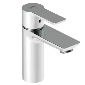 смеситель для раковины DAMIXA Origin Elegance хром/белый