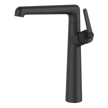 смеситель для раковины ESKO Loft Black высокий латунь черный