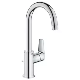 смеситель для раковины GROHE Start Edge ColdStart L-size д/клапан хром