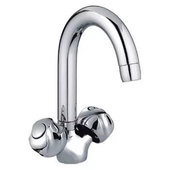 смеситель для раковины LEDEME L1126 127мм цинк хром