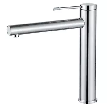 смеситель для раковины LEDEME L1147 высокий хром