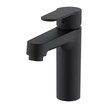 смеситель для раковины OneLife однорычажный полимерный черный